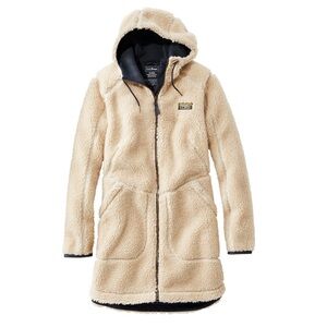 L.L. Bean Women's Mountain Pile Fleece Jacket with Hood